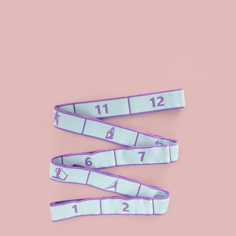 Yoga Elastic Stretch Band Resistance Rope Fitness Pilates - Omega Lifestyles