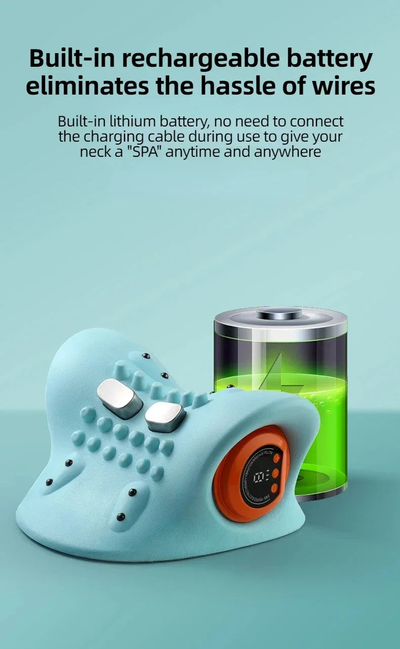 Electric Neck Massager Pillow With Infrared Heating - Omega Lifestyles