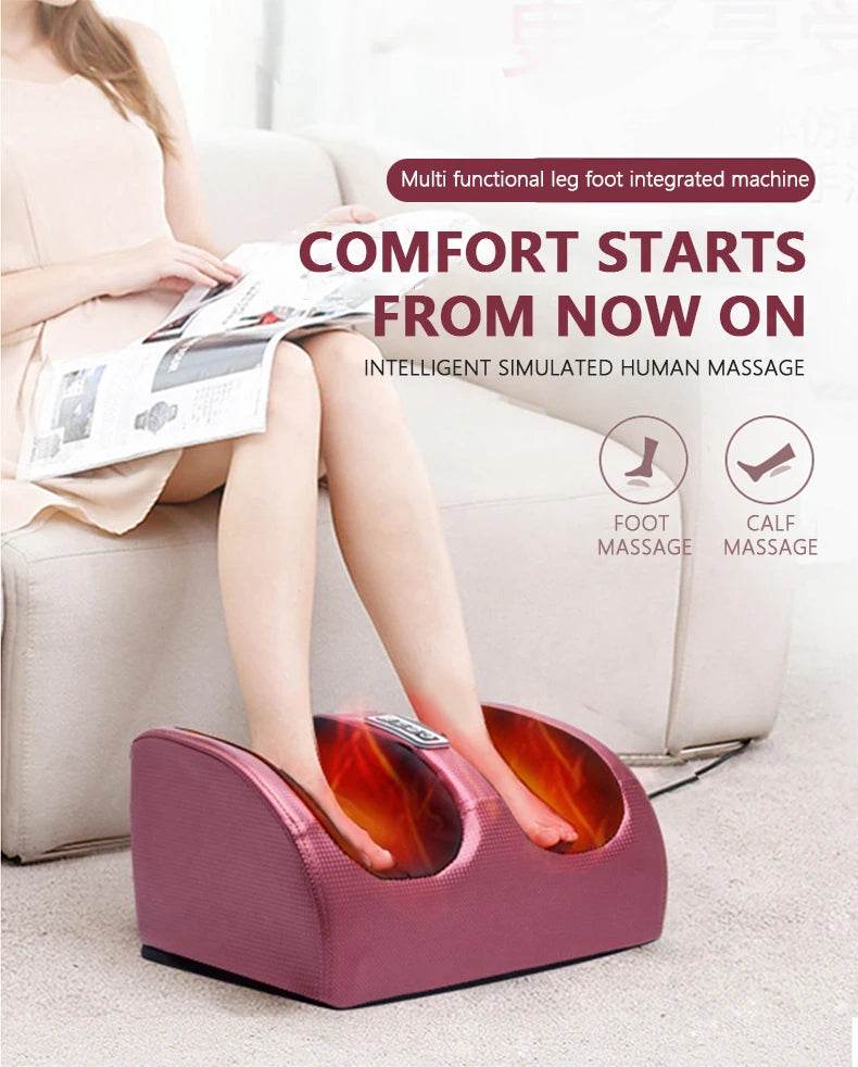 Electric Foot Kneading Massage Machine With Heating