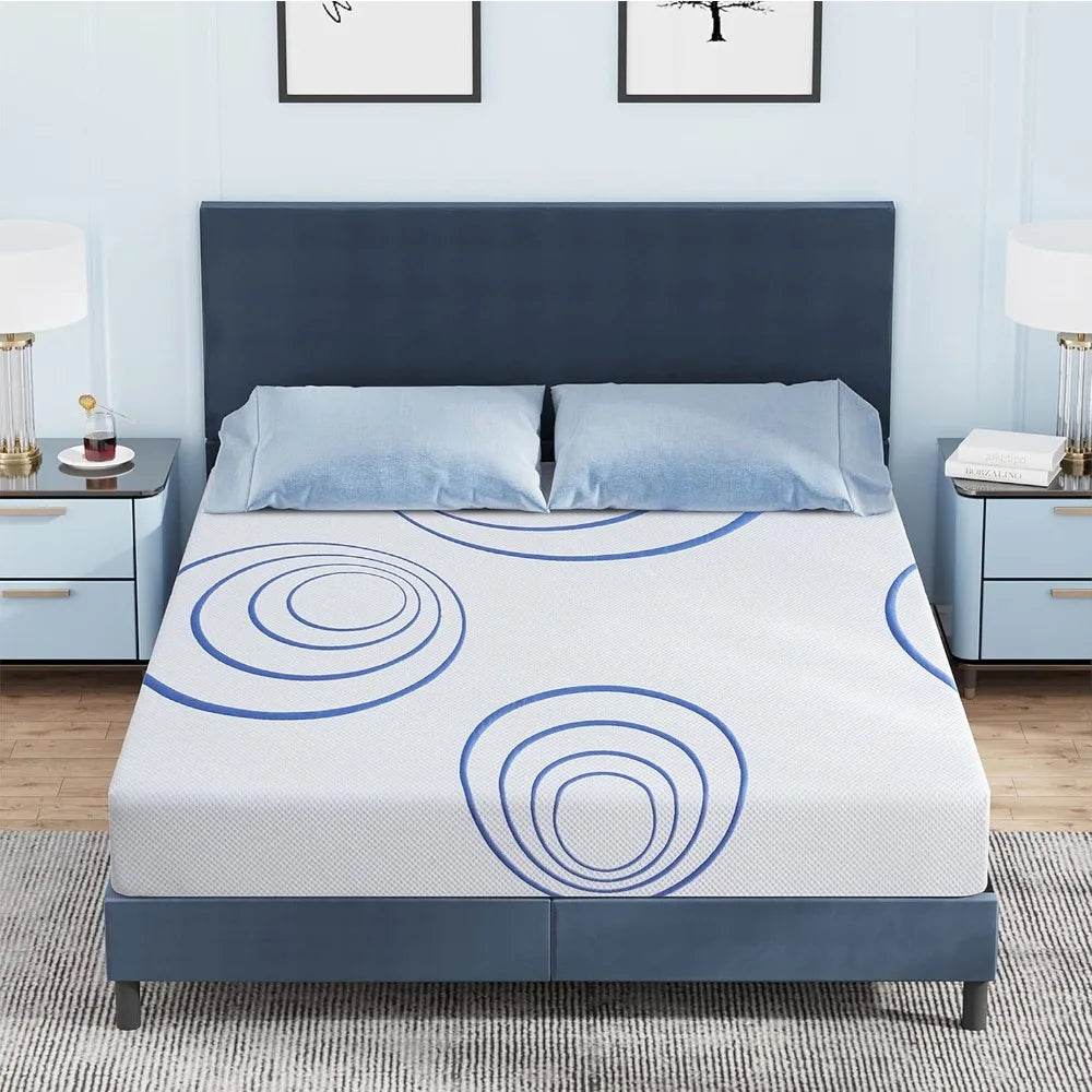 Medium Charcoal Gel Memory Foam Mattress - Sleep Galleria