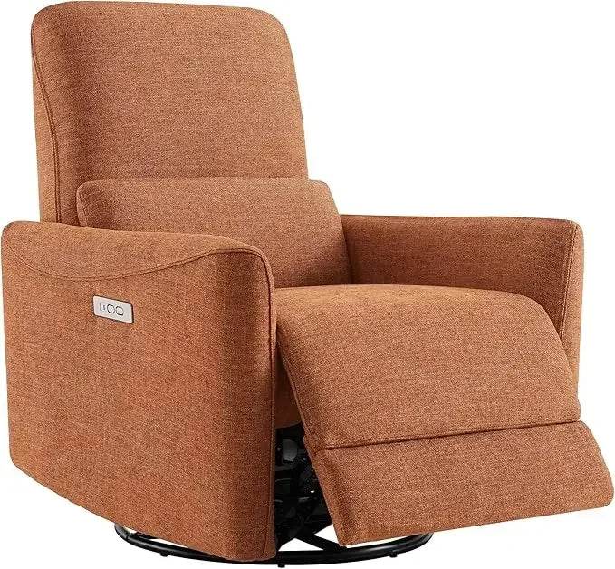 Power Recliner Swivel Glider Chair with Lumbar Support - Omega Lifestyles