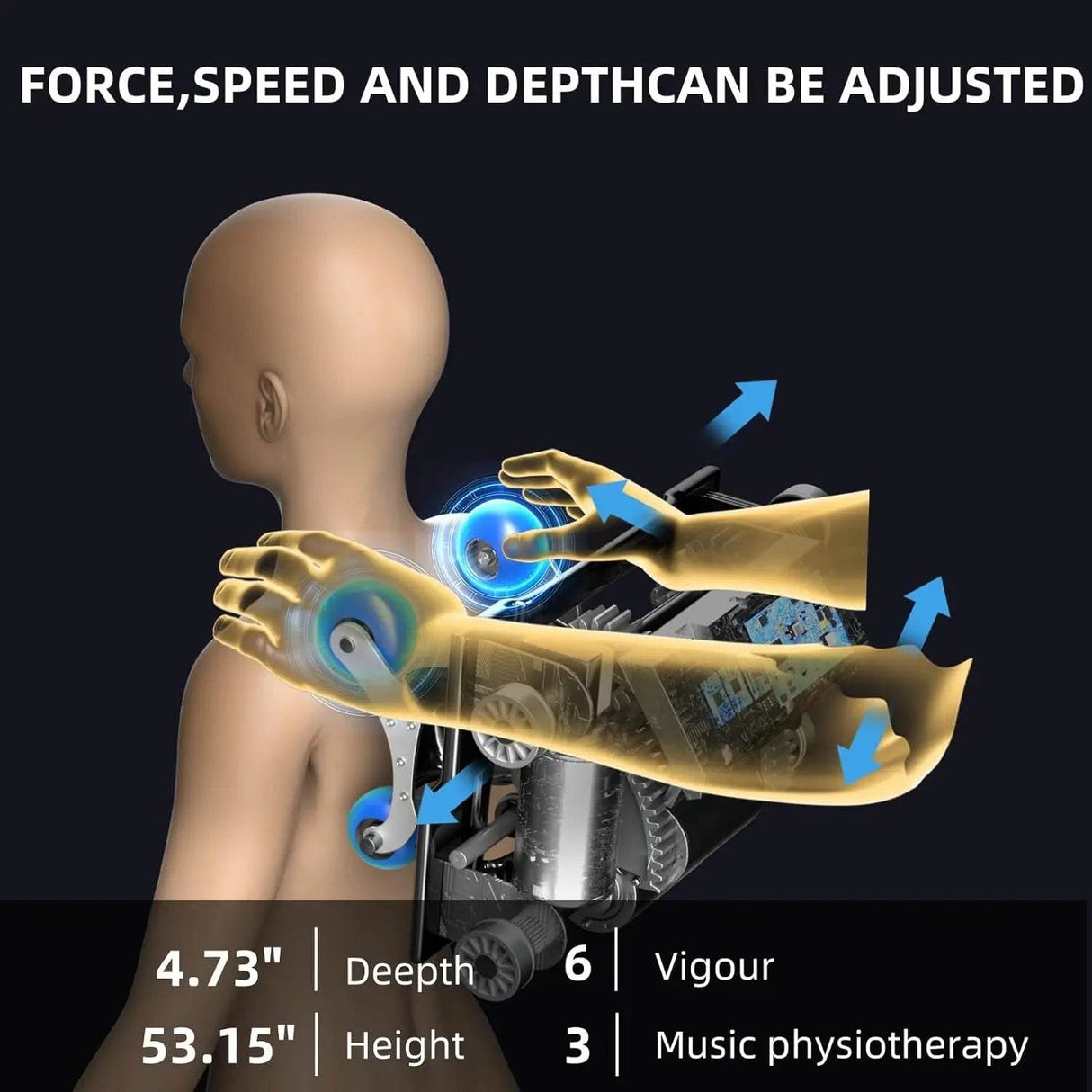 5D Zero Gravity Full Body Kneading Massage Chair - Omega Lifestyles