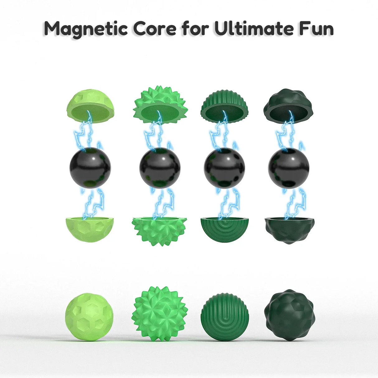 Silicone Magnetic Sensory Hand Grip Strengthener Massager - Omega Lifestyles