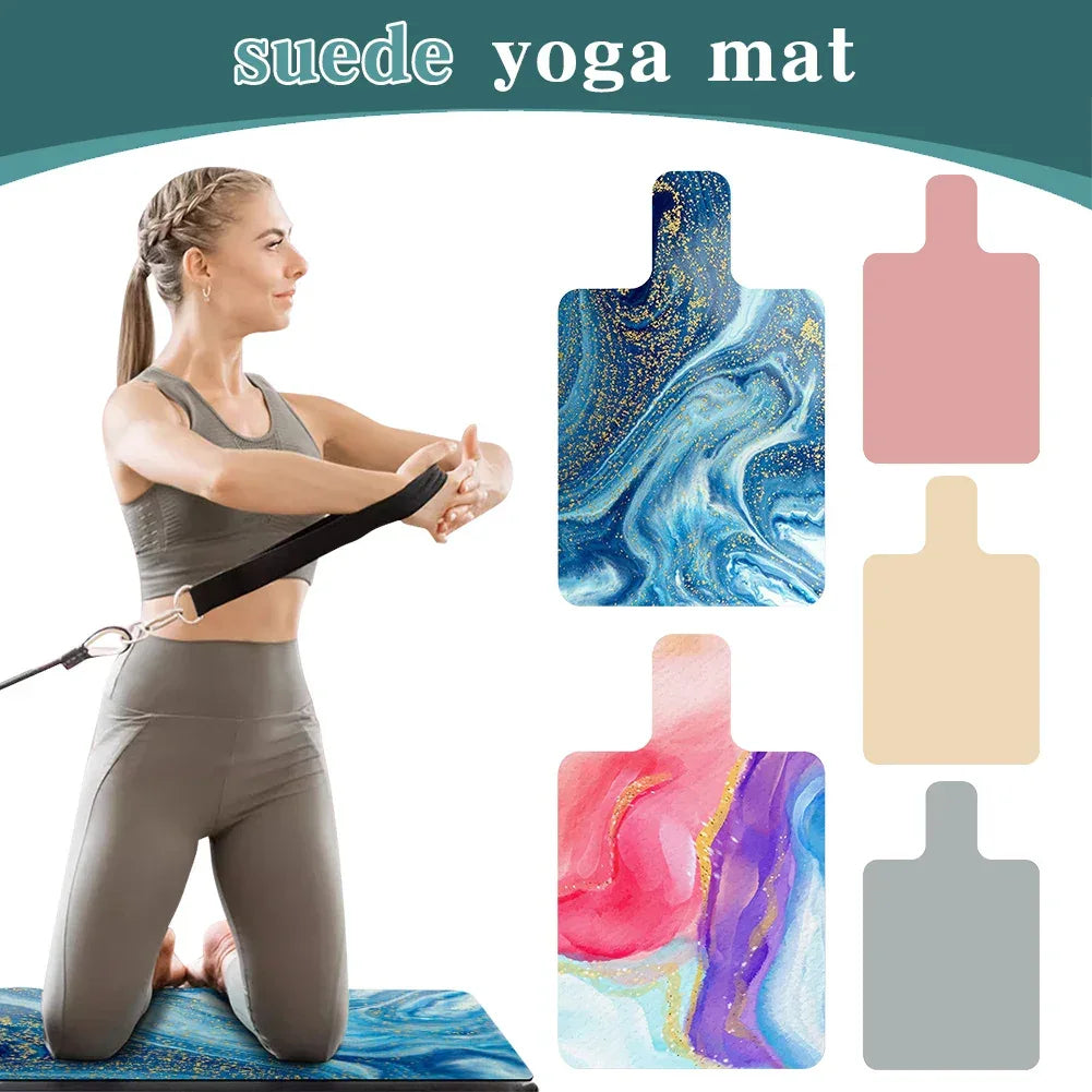Pilates Reformer Mat Non-Slip Suede Rubber Yoga Mat - Omega Lifestyles