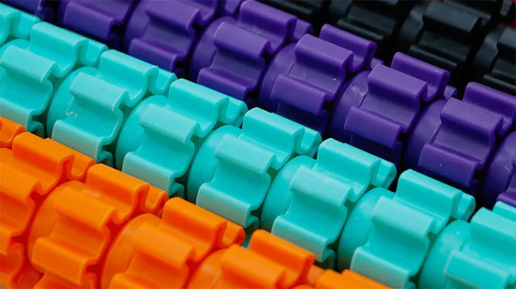 9 Wheel Full Body Fitness Massage Roller Stick - Omega Lifestyles