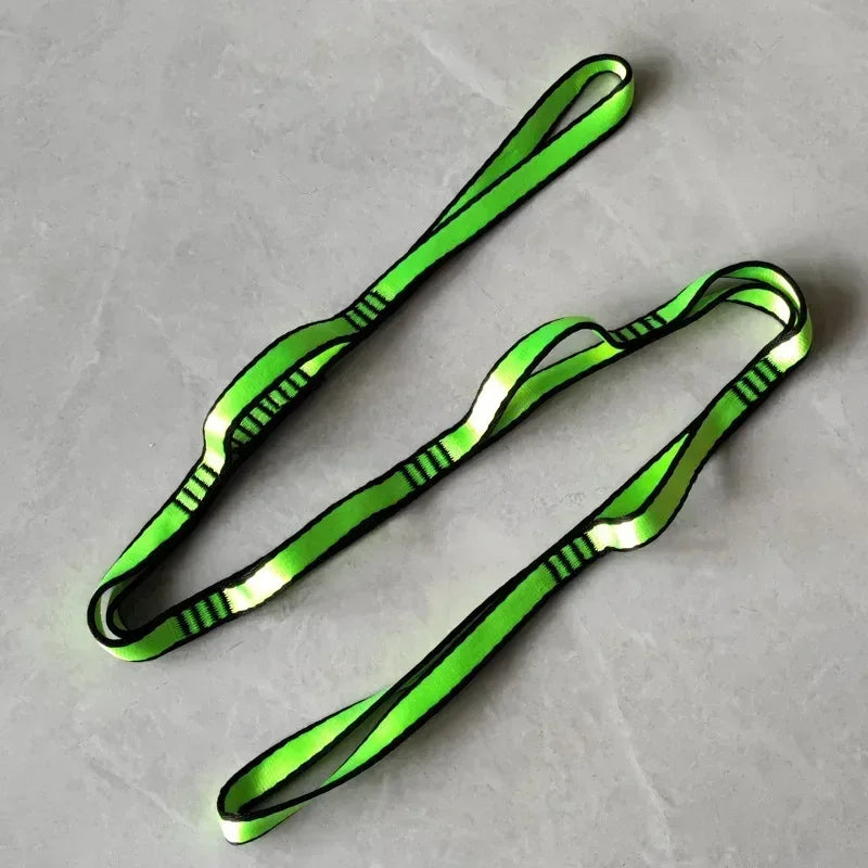 Yoga Stretch Belt 110cm Adjustable Nylon Aerial Strap - Omega Lifestyles