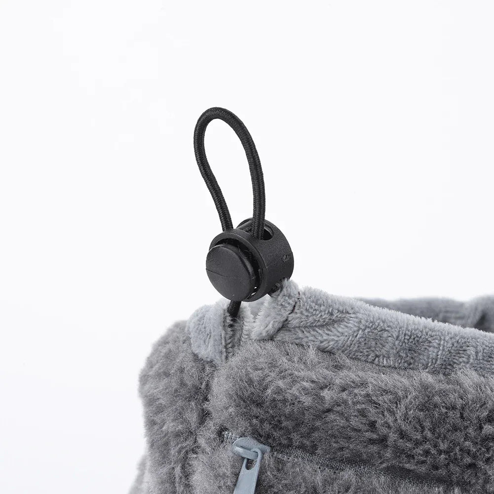 Pair Of USB Heated Plush Warm Electric Foot Warmer Shoes - Omega Lifestyles