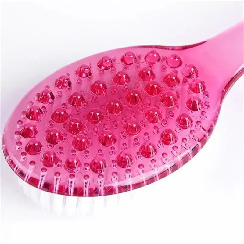 Long Handle Soft Bristle Bath Body Massage Brush - Omega Lifestyles