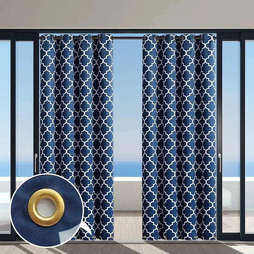 Waterproof Outdoor Blackout Curtain For Patio Privacy