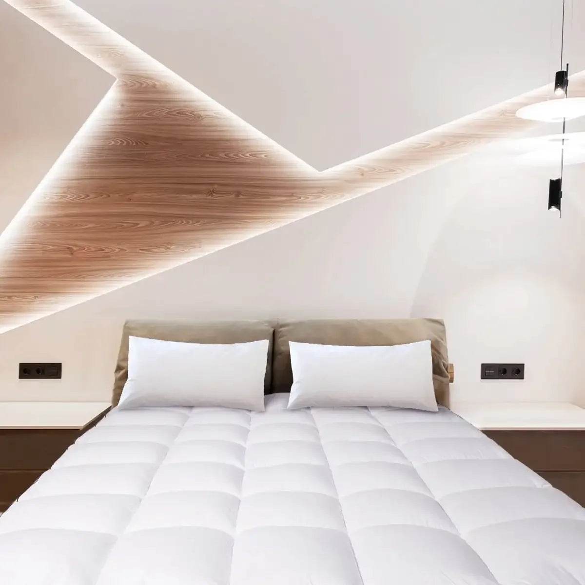 Extra Thick Cooling Mattress Topper Pad - Sleep Galleria