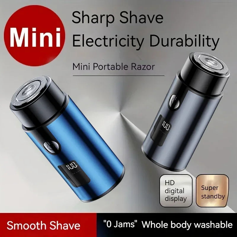 Rotary Electric Shaver Cordless Waterproof Rechargeable Razor - Omega Lifestyles