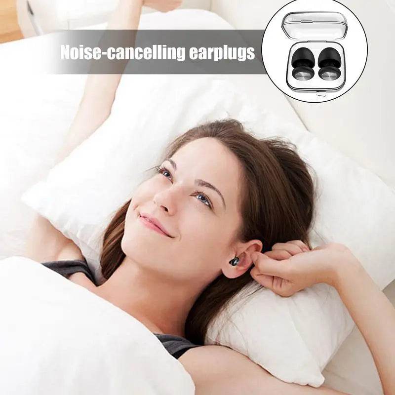Noise Canceling Earplugs Reusable Noise-Reducing Earplugs Reusable Hearing Protection Comfortable Quiet Ear Plugs Protective - Omega Lifestyles