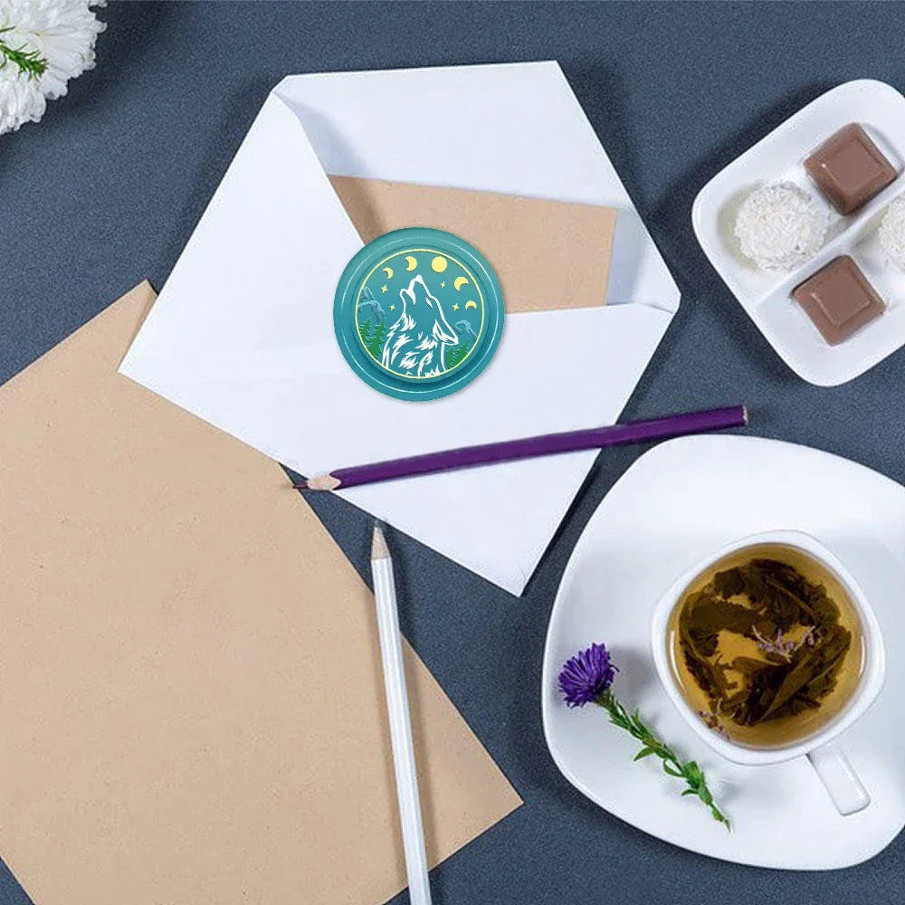 Brass Removable Head Wax Seal Stamp For Decoration - Omega Lifestyles