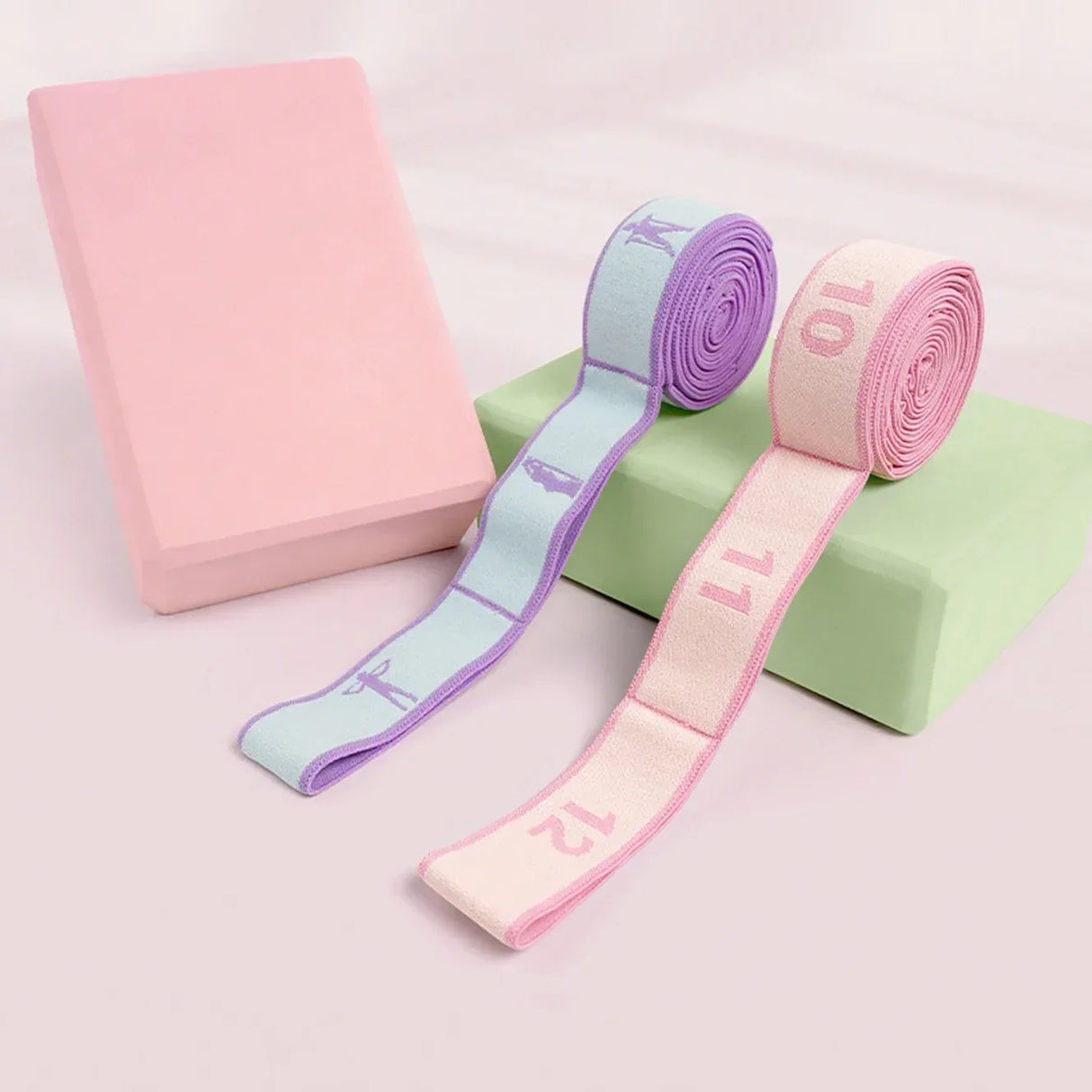 Yoga Elastic Stretch Band Resistance Rope Fitness Pilates - Omega Lifestyles