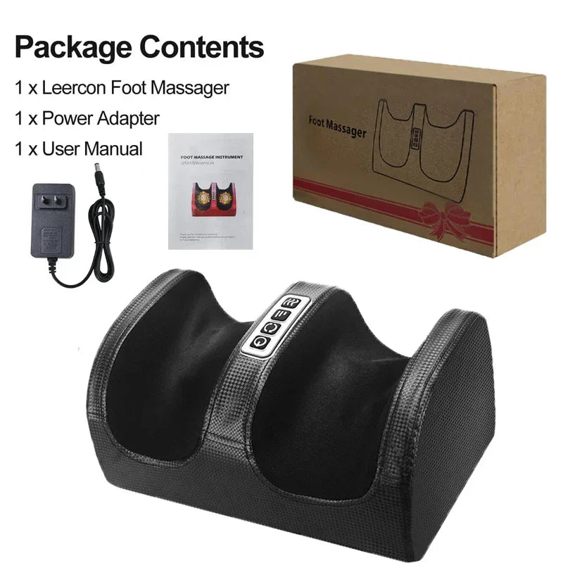 Electric Heating Foot Massager With Hot Compress Therapy - Omega Lifestyles