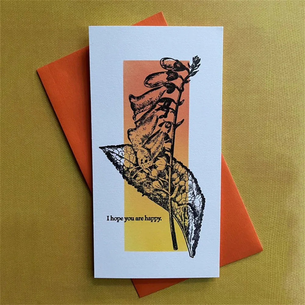 Clear Silicone Handwritten Borders Rubber Stamp For Decoration - Omega Lifestyles