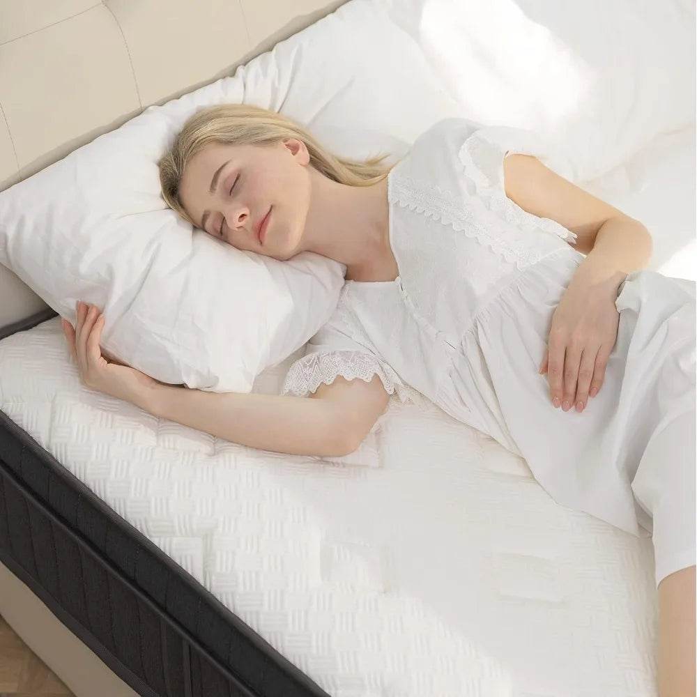 Medium Gel Memory Foam Pocket Spring Mattress - Sleep Galleria