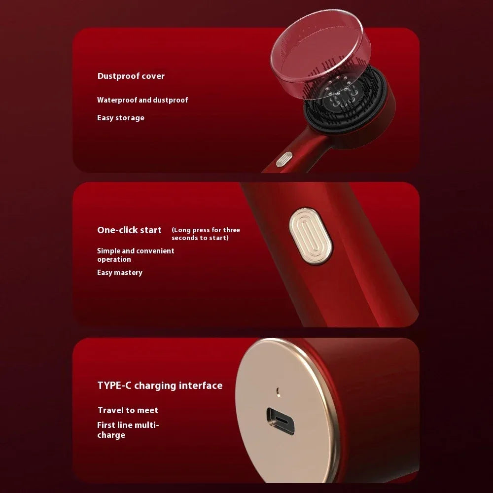 Infrared Light Scalp Massage Comb With Hair Growth Therapy - Omega Lifestyles