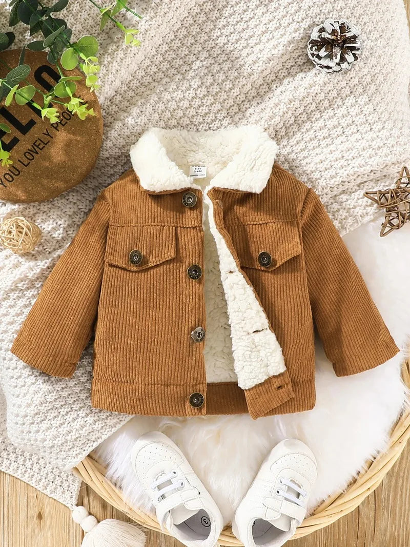 Children’s Patchwork Cotton Down Winter Jacket 2-3Y