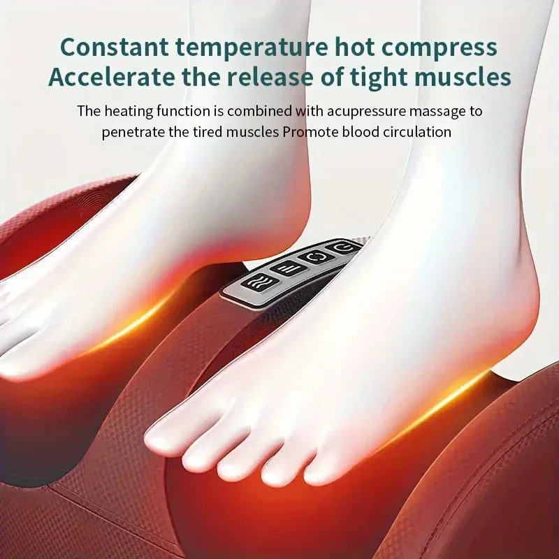 Electric Foot Massager With Kneading Heat Therapy - Omega Lifestyles