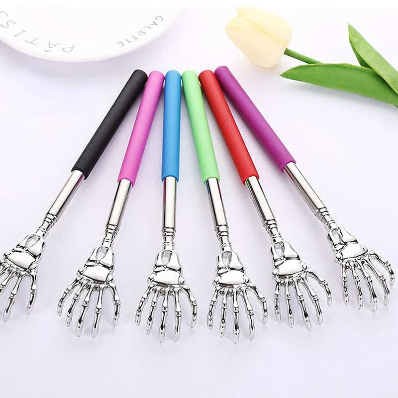 Stainless Steel Telescopic Ghost Hand Back Scratching Massager - Omega Lifestyles