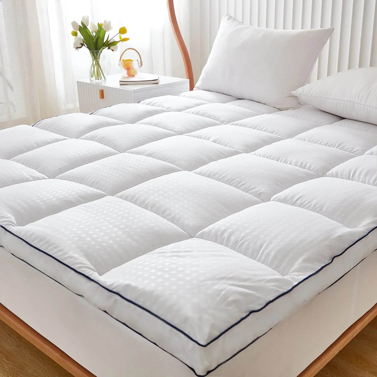 Extra Thick Cooling Mattress Topper Pad - Sleep Galleria
