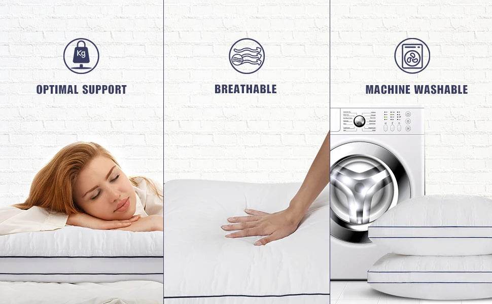 Soft Down Alternative Pillow Set of 2 - Sleep Galleria