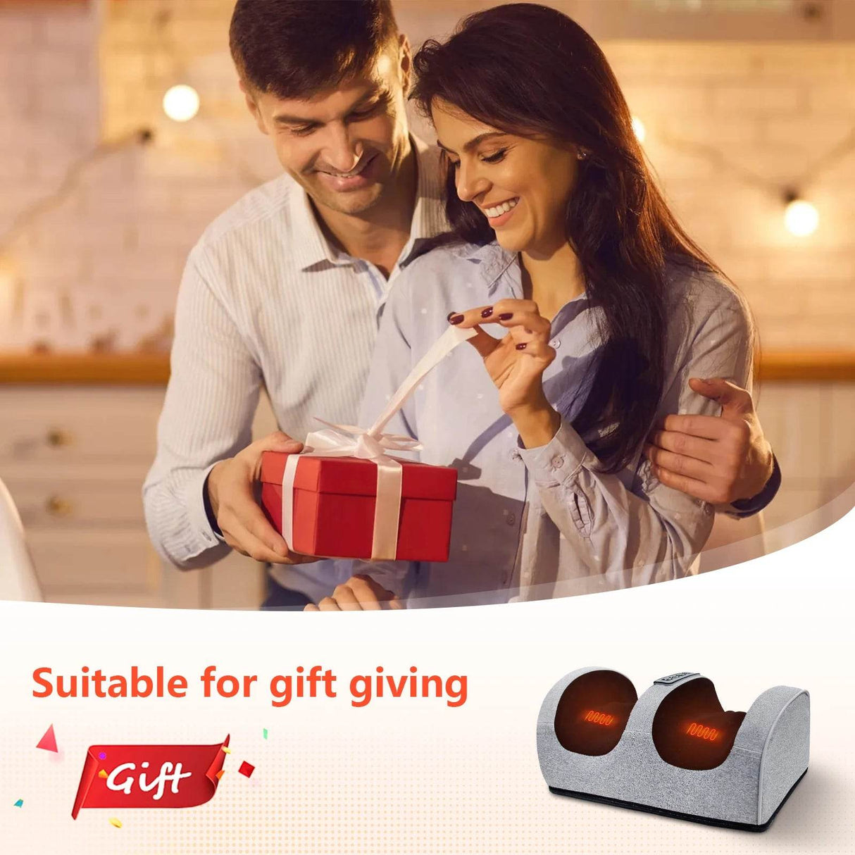 Electric Heating Foot And Leg Kneading Massage Machine