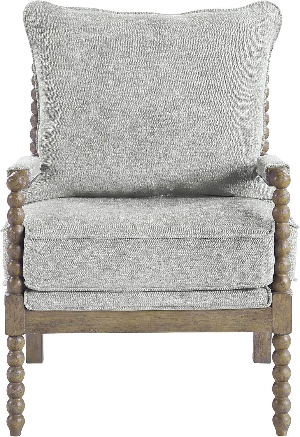 Rustic Fletcher Spindle Accent Chair - Omega Lifestyles