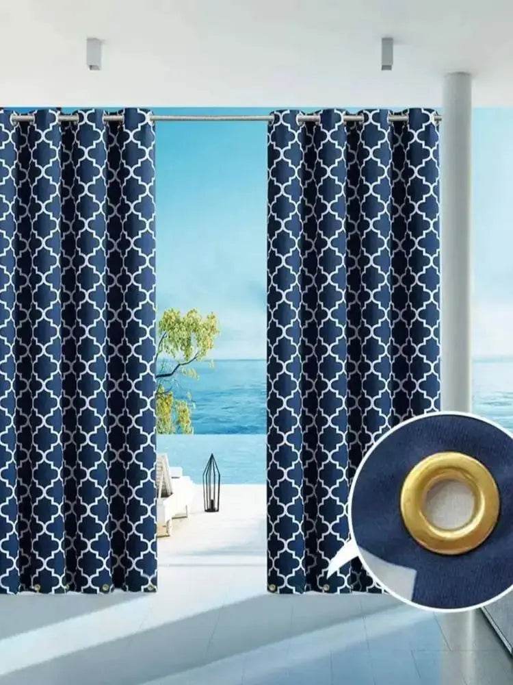 Waterproof Outdoor Blackout Curtain For Patio Privacy