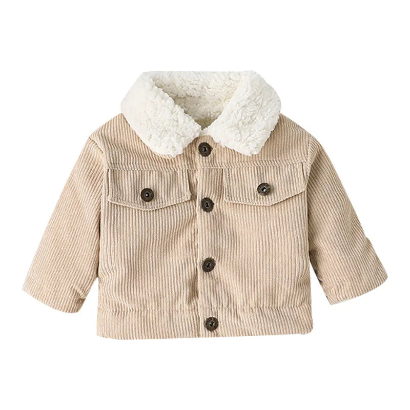 Children’s Patchwork Cotton Down Winter Jacket 2-3Y