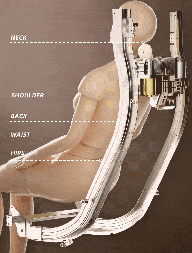 2 Year Warranty 4D SL Airbag Zero Gravity full body Massage Chair Home 3D Office Foot Roller Shiatsu Office Chair Massage Sofa - Sleep Galleria