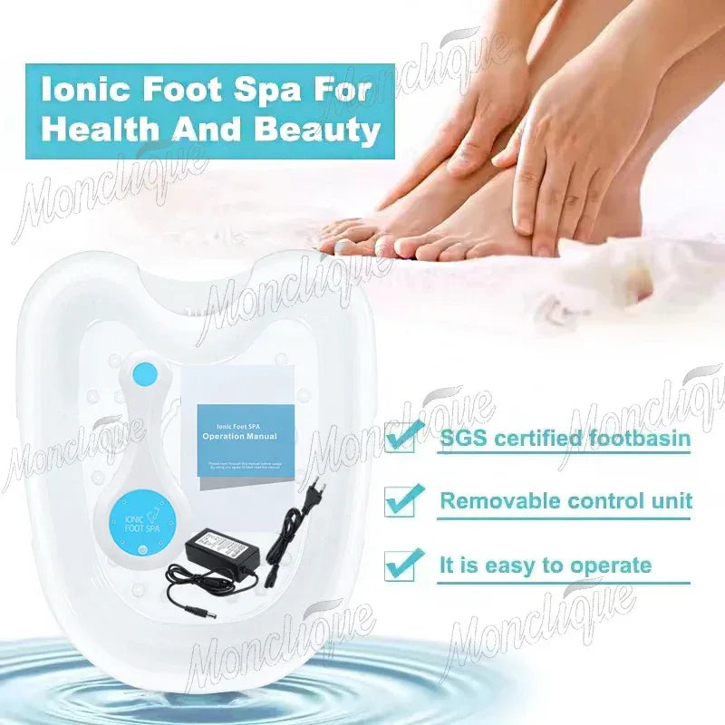 Foot Detox Ionic Spa Massage And Detoxification Machine - Omega Lifestyles