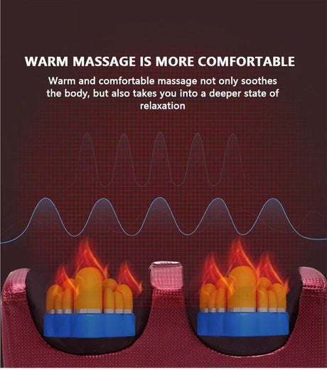 Electric Heating Foot Leg Kneading Massage Device - Sleep Galleria