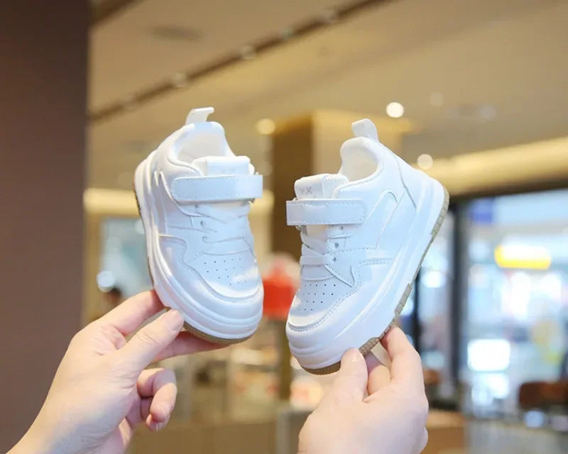 Breathable Waterproof PU Leather Children’s Casual Shoes - Omega Lifestyles