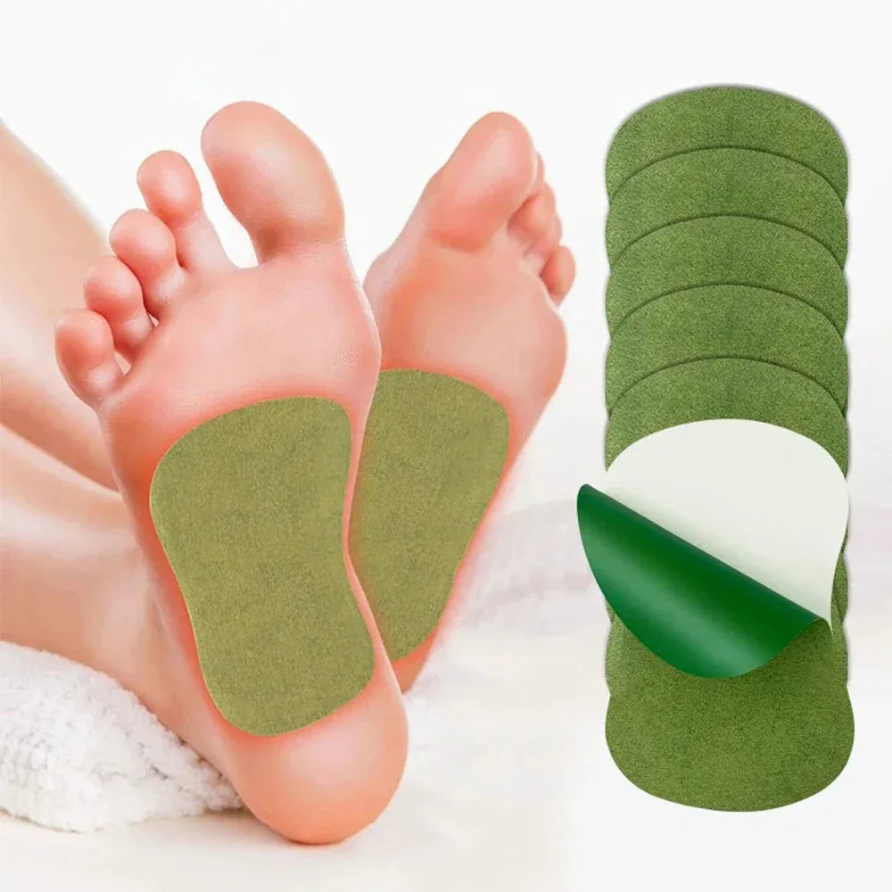 Pack Of 12 Herbal Detox Foot Care Relaxation Patches - Omega Lifestyles