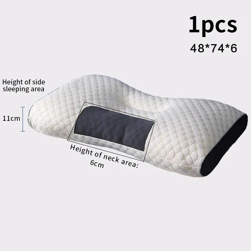 Orthopedic Cervical Memory Foam Rectangle Massage Pillow - Omega Lifestyles