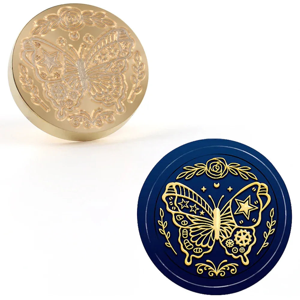 Brass Removable Head Wax Seal Stamp For Decoration - Omega Lifestyles
