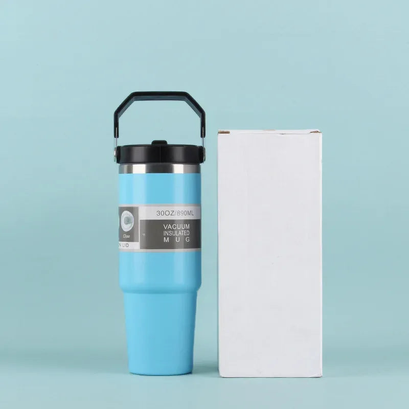 30-Inch Stainless Steel Insulated Thermos Travel Bottle - Omega Lifestyles