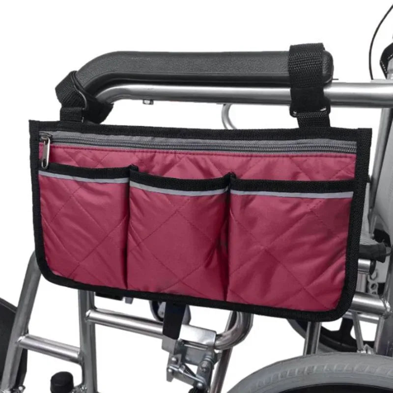 Waterproof Folding Wheelchair Storage Bag With Reflective Strip - Omega Lifestyles