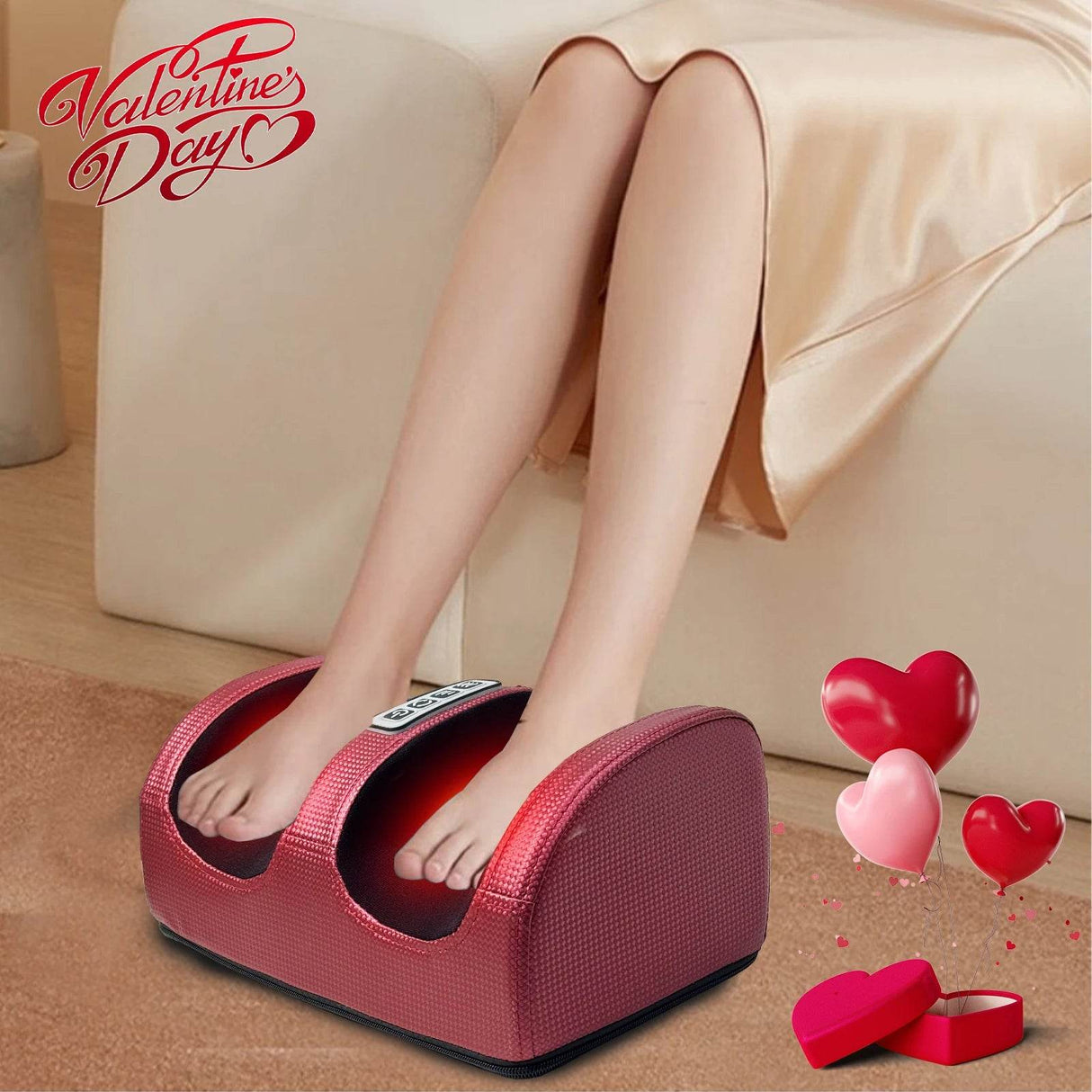 Electric Heating Foot Leg Kneading Massage Device - Sleep Galleria