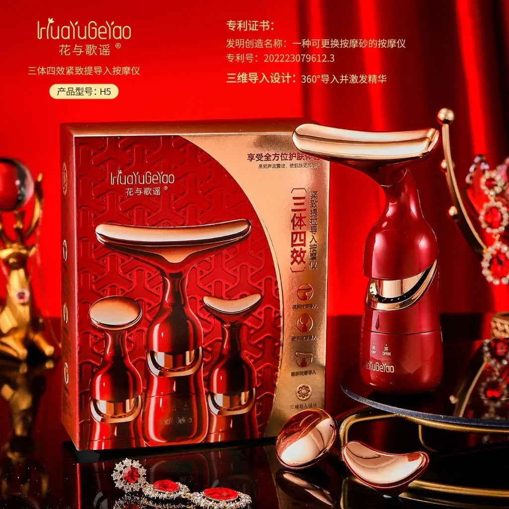 Electric Microcurrent Face Lifting Massage Device - Omega Lifestyles