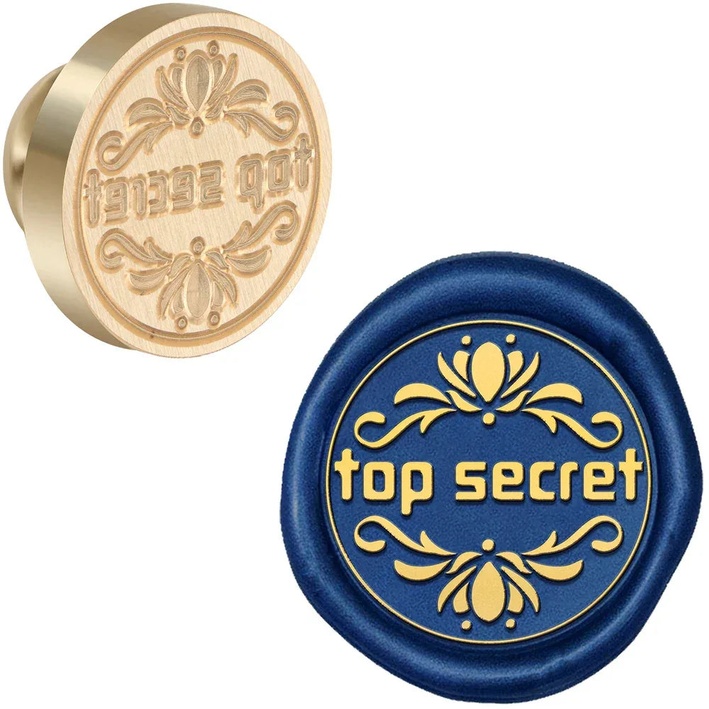 Wax Seal Stamp With Removable Brass Head For Decoration - Omega Lifestyles