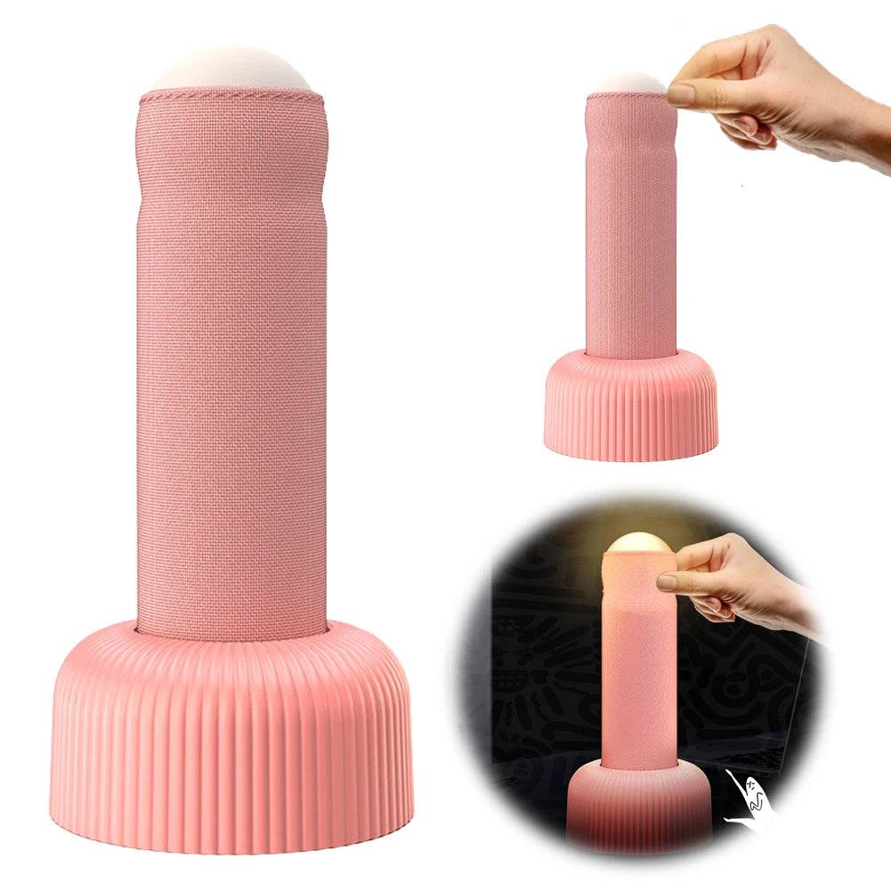 Funny Round Rechargeable LED Hand-Pull Night Light