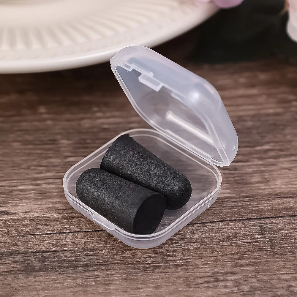 Soft Silicone Noise Cancelling Earplugs Pack of 6