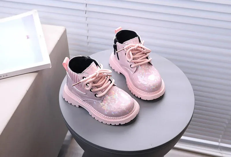 Children’s Waterproof Ankle-High Lightweight Fashion Boots - Omega Lifestyles