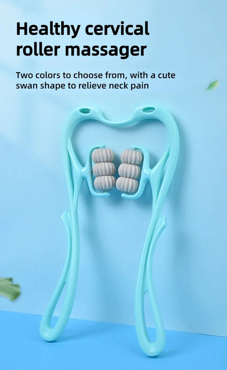 Cervical Spine Roller Massage Therapy Tool For Neck Pain - Omega Lifestyles