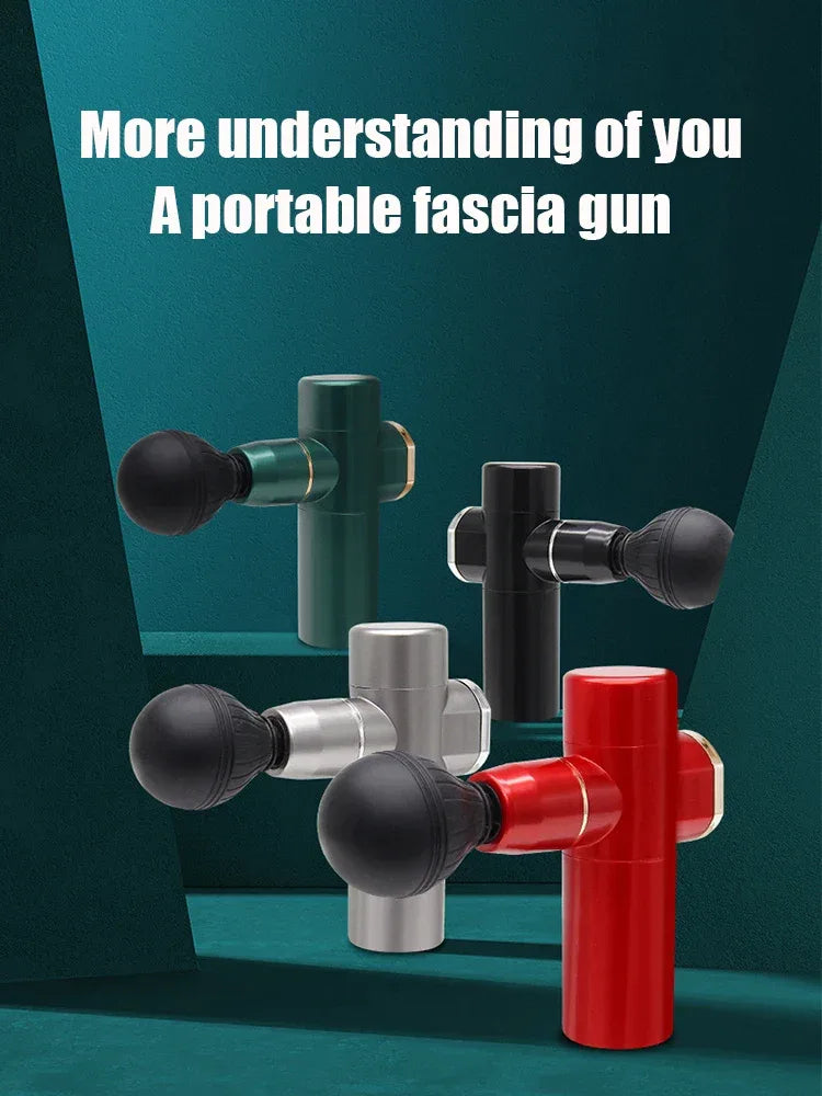 Mini Portable Electric Neck Muscle Relaxation Massage Gun - Omega Lifestyles