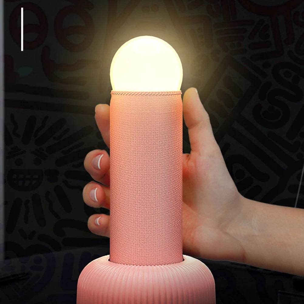 Funny Round Rechargeable LED Hand-Pull Night Light