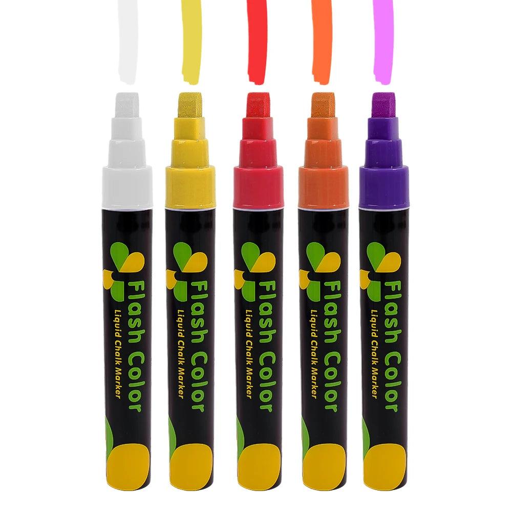 Erasable Liquid Chalk Markers Set Of 8 Colors